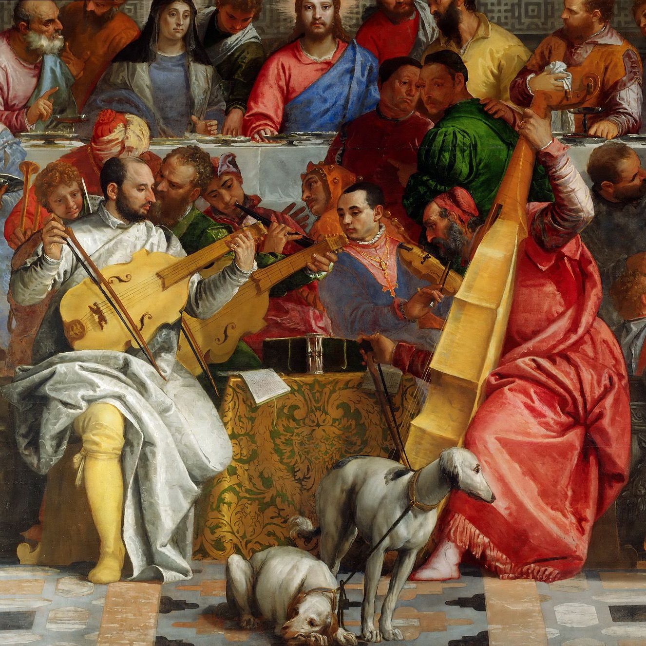 Paolo_Veronese
The Marriage at Cana
Muzykanci